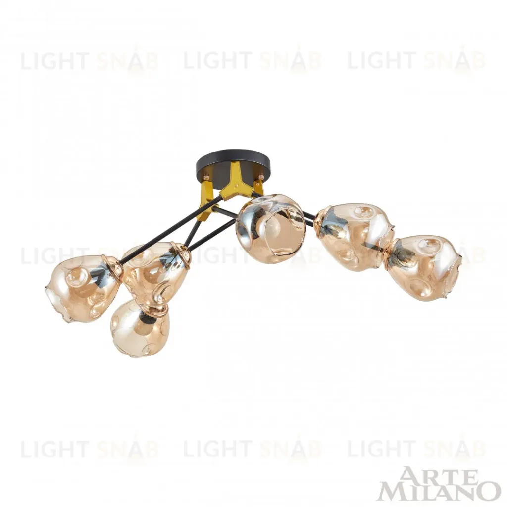 Потолочная люстра Arte Milano Amalfi 252588/6 Br 252588/6 Br