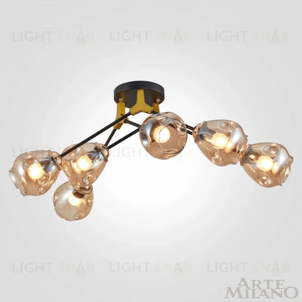 Потолочная люстра Arte Milano Amalfi 252588/6 Br 252588/6 Br