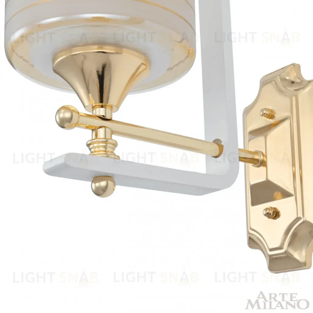 Бра Arte Milano Florentia-6087 306087/1W Wh/Gd 306087/1W Wh/Gd