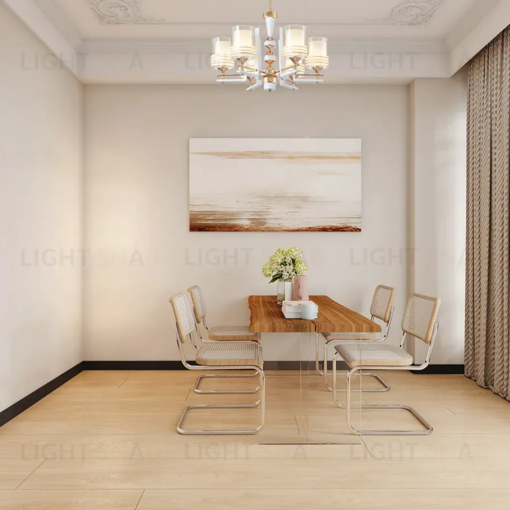 Подвесная люстра Arte Milano Florentia-6087 306087/6 Wh/Gd 306087/6 Wh/Gd
