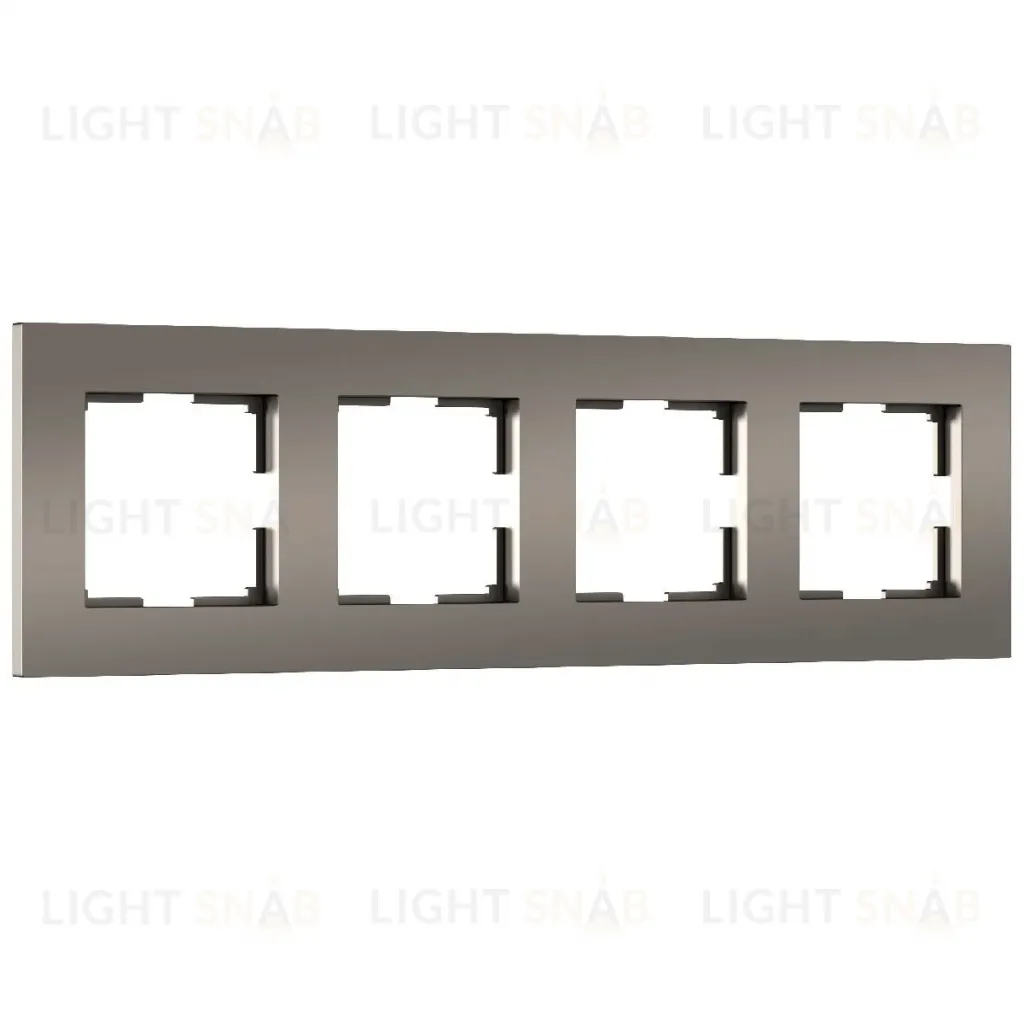 Рамка на 4 поста Werkel Slab 4690389193538 W0042963 a062816 4690389193538