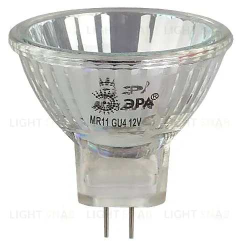 Лампа галогенная Эра GU4 35W 3000K GU4-MR11-35W-12V-30CL C0027362 C0027362