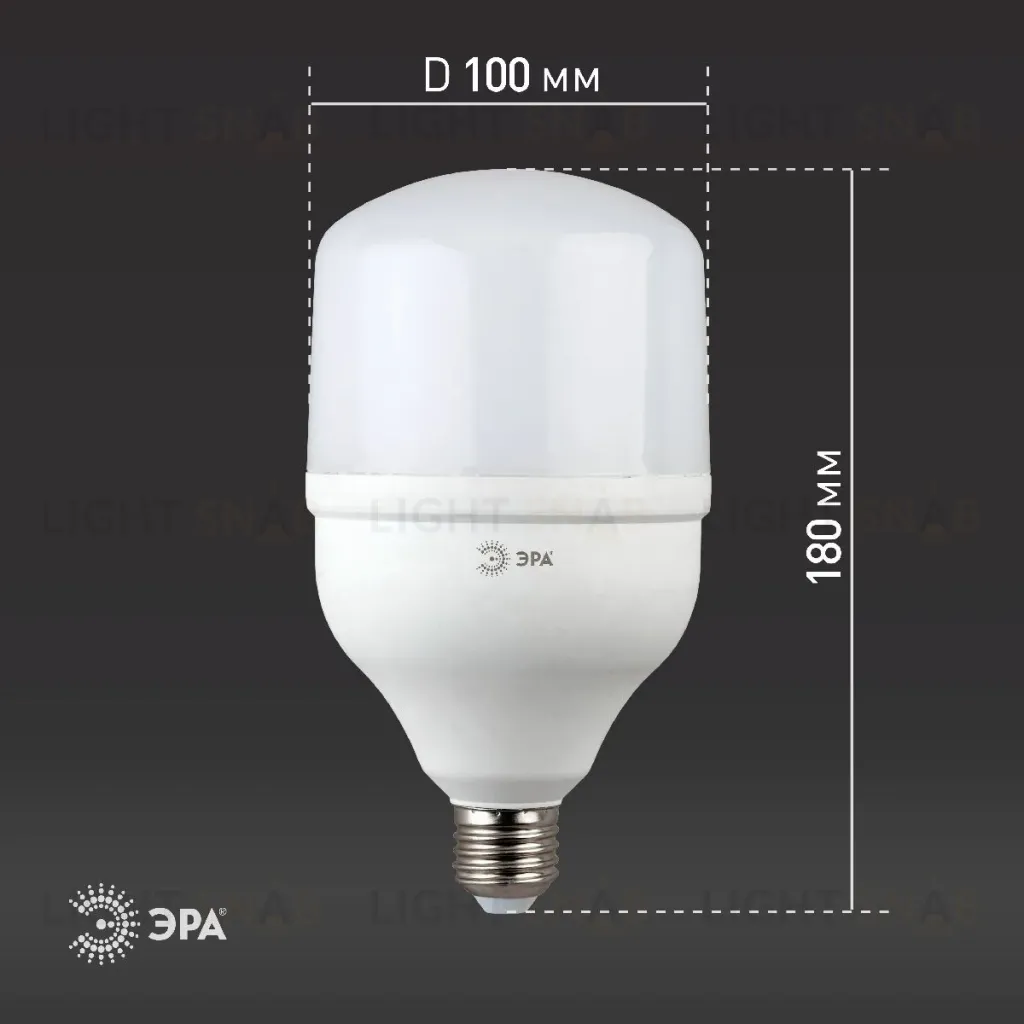 Лампа светодиодная Эра E27 30W 4000K LED POWER T100-30W-4000-E27 Б0027003 Б0027003