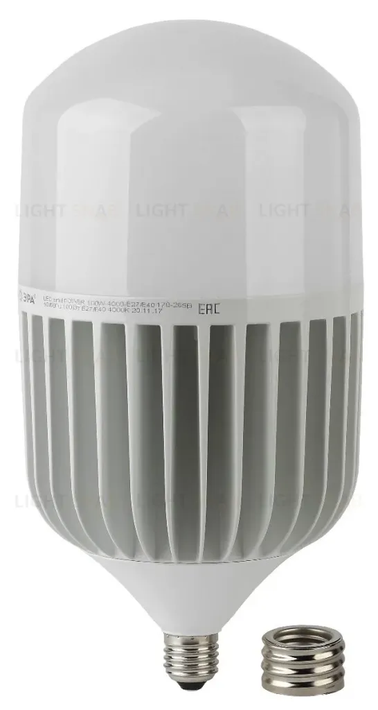 Лампа светодиодная Эра E40 100W 4000K LED POWER T160-100W-4000-E27/E40 Б0056122 Б0056122