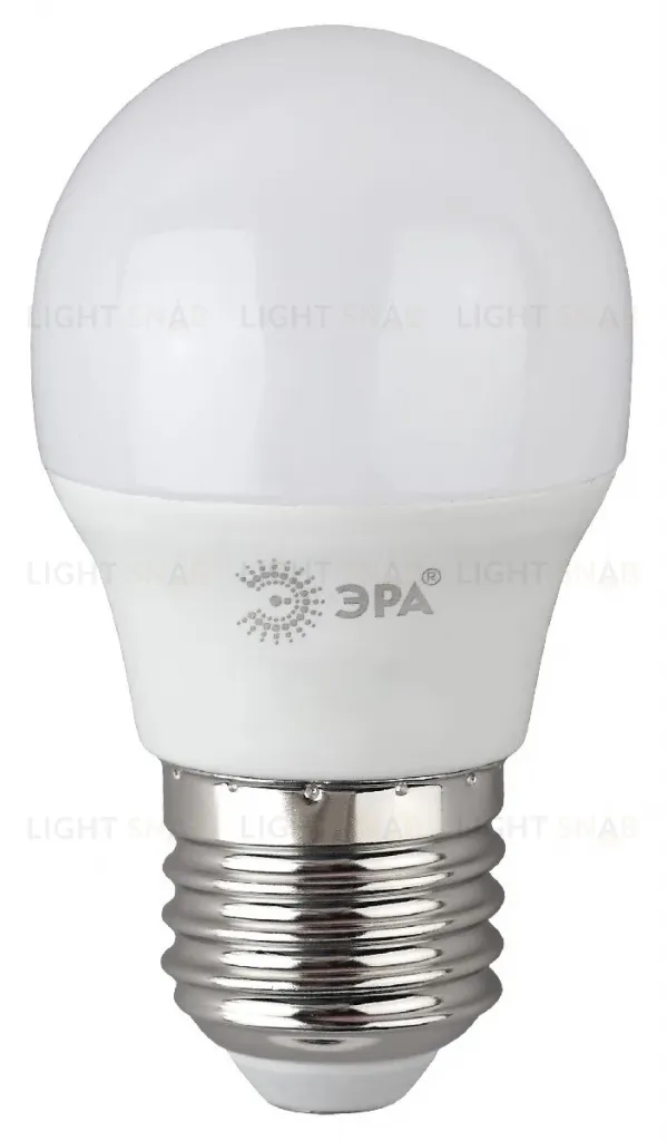 Лампа светодиодная Эра E27 6W 6500K LED P45-6W-865-E27 R Б0045357 Б0045357