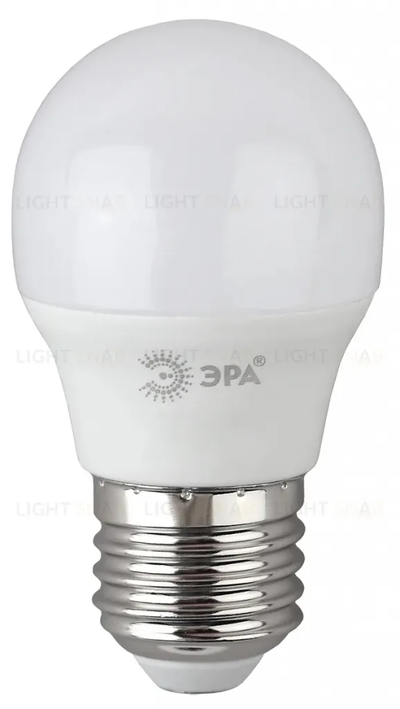 Лампа светодиодная Эра E27 8W 6500K LED P45-8W-865-E27 R Б0045359 Б0045359
