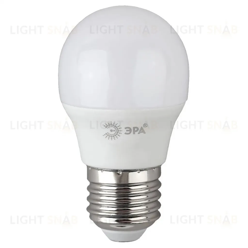 Лампа светодиодная Эра E14 6W 2700K LED P45-6W-827-E14 R Б0051058 Б0051058