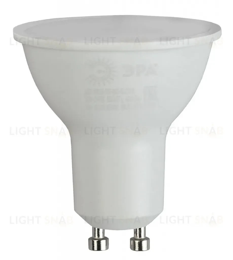 Лампа светодиодная Эра GU10 9W 4000K LED MR16-9W-840-GU10 R Б0050692 Б0050692
