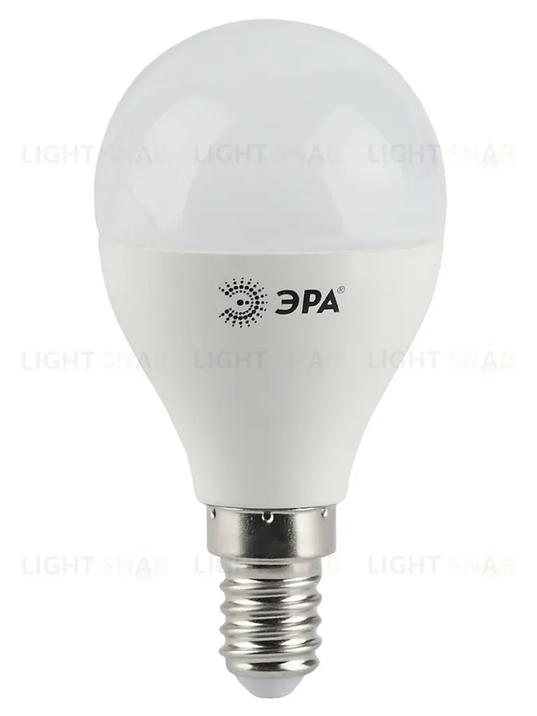 Лампа светодиодная Эра E14 9W 2700K LED P45-9W-827-E14 Б0029041 Б0029041