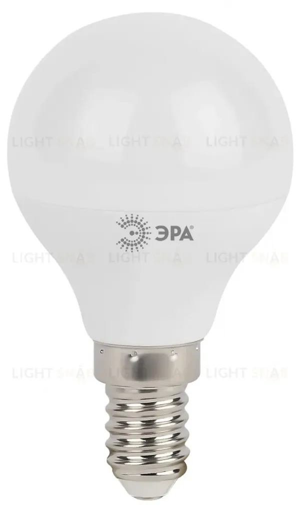 Лампа светодиодная Эра E14 7W 6000K LED P45-7W-860-E14 Б0031401 Б0031401