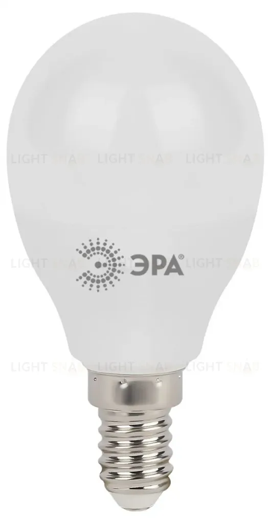 Лампа светодиодная Эра E14 9W 6000K LED P45-9W-860-E14 Б0031411 Б0031411