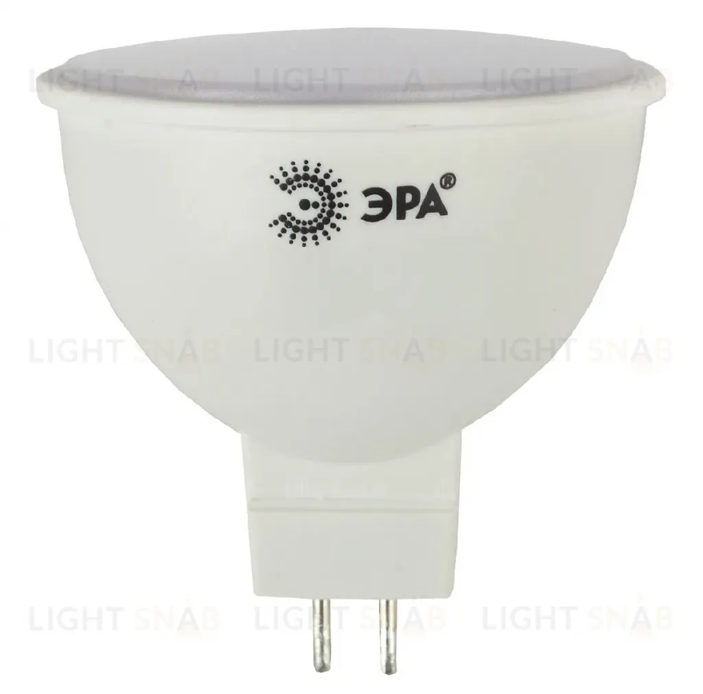Лампа светодиодная Эра GU5.3 6W 2700K LED MR16-6W-827-GU5.3 Б0020542 Б0020542