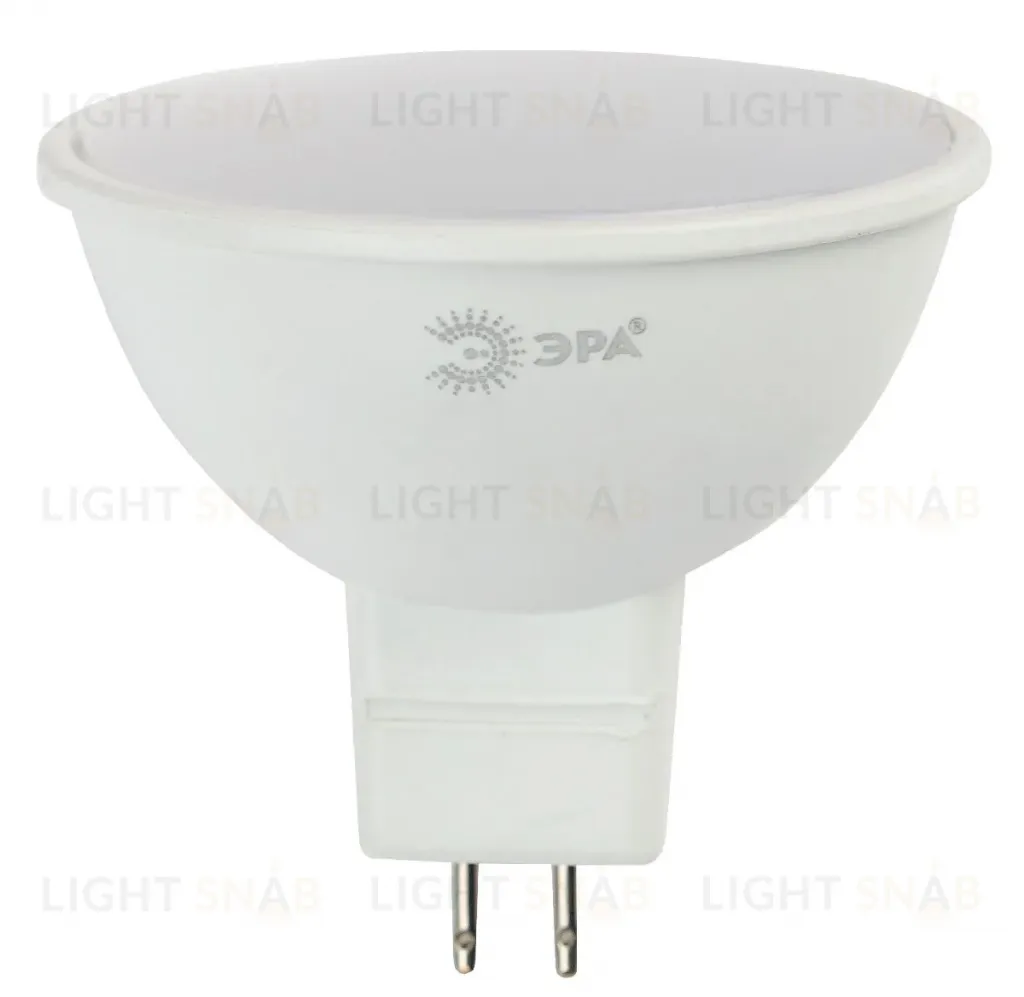 Лампа светодиодная Эра GU5.3 8W 6000K LED MR16-8W-12V-860-GU5.3 Б0049095 Б0049095