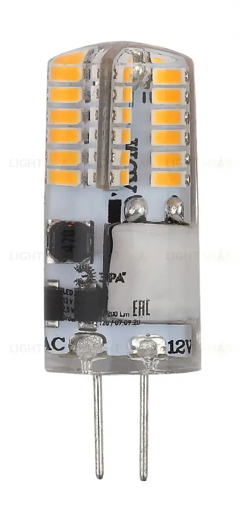 Лампа светодиодная Эра G4 2,5W 4000K LED-JC-2,5W-12V-SLC-840-G4 Б0049090 Б0049090