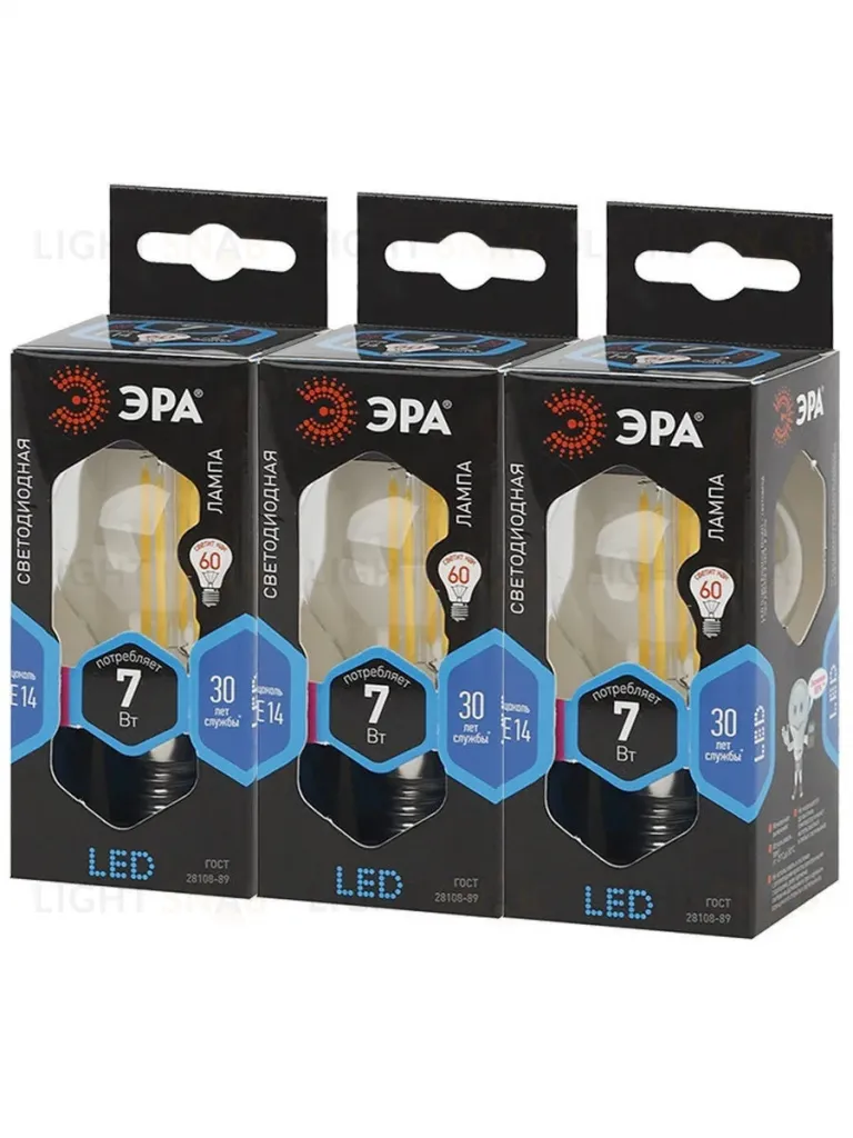 Лампа светодиодная Эра E14 7W 4000K F-LED P45-7W-840-E14 Б0027947 Б0027947