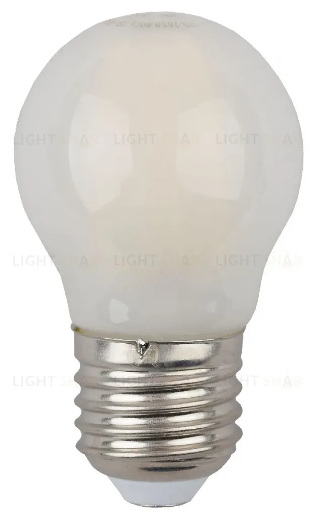 Лампа светодиодная Эра E27 9W 4000K F-LED P45-9w-840-E27 frost Б0047030 Б0047030