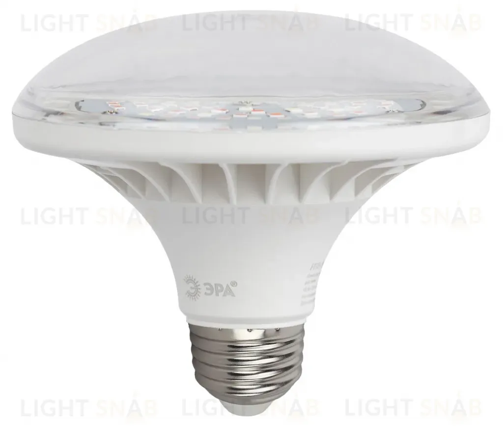 Фитолампа для растений светодиодная Эра E27 18W 6500K FITO-18W-Ra90-E27 Б0057710 Б0057710