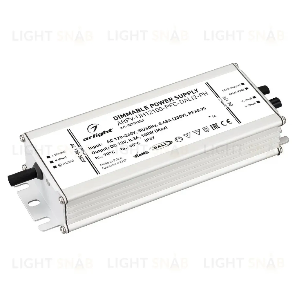 Блок питания для светодиодной ленты Arlight ARPV-UH12100-PFC-DALI2-PH 029513(2) 029513(2)
