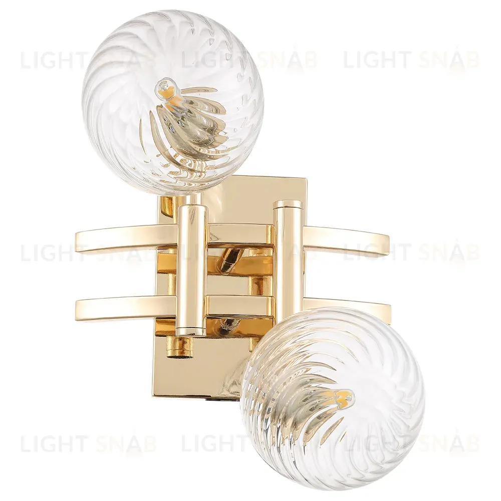 Бра Crystal Lux LUXURY AP2 GOLD LUXURY AP2 GOLD