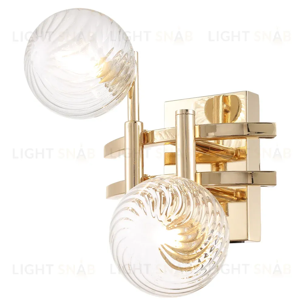 Бра Crystal Lux LUXURY AP2 GOLD LUXURY AP2 GOLD