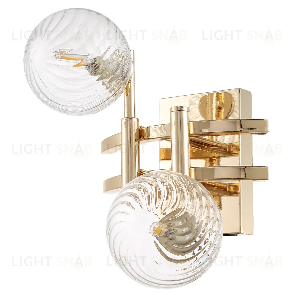 Бра Crystal Lux LUXURY AP2 GOLD LUXURY AP2 GOLD