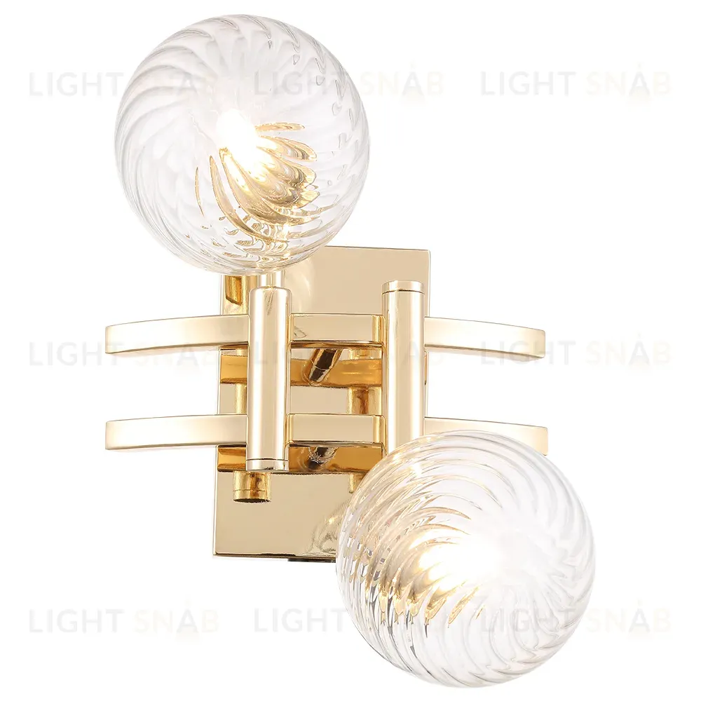 Бра Crystal Lux LUXURY AP2 GOLD LUXURY AP2 GOLD