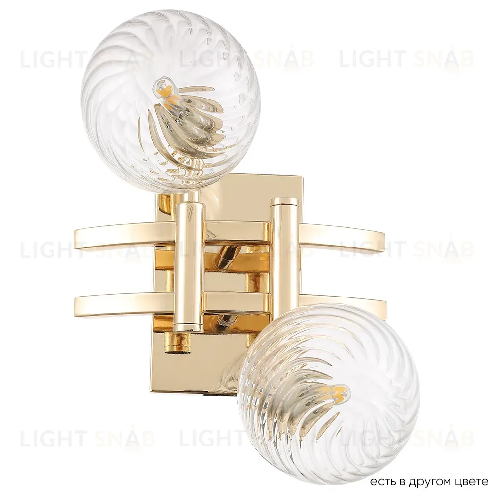 Бра Crystal Lux LUXURY AP2 GOLD LUXURY AP2 GOLD