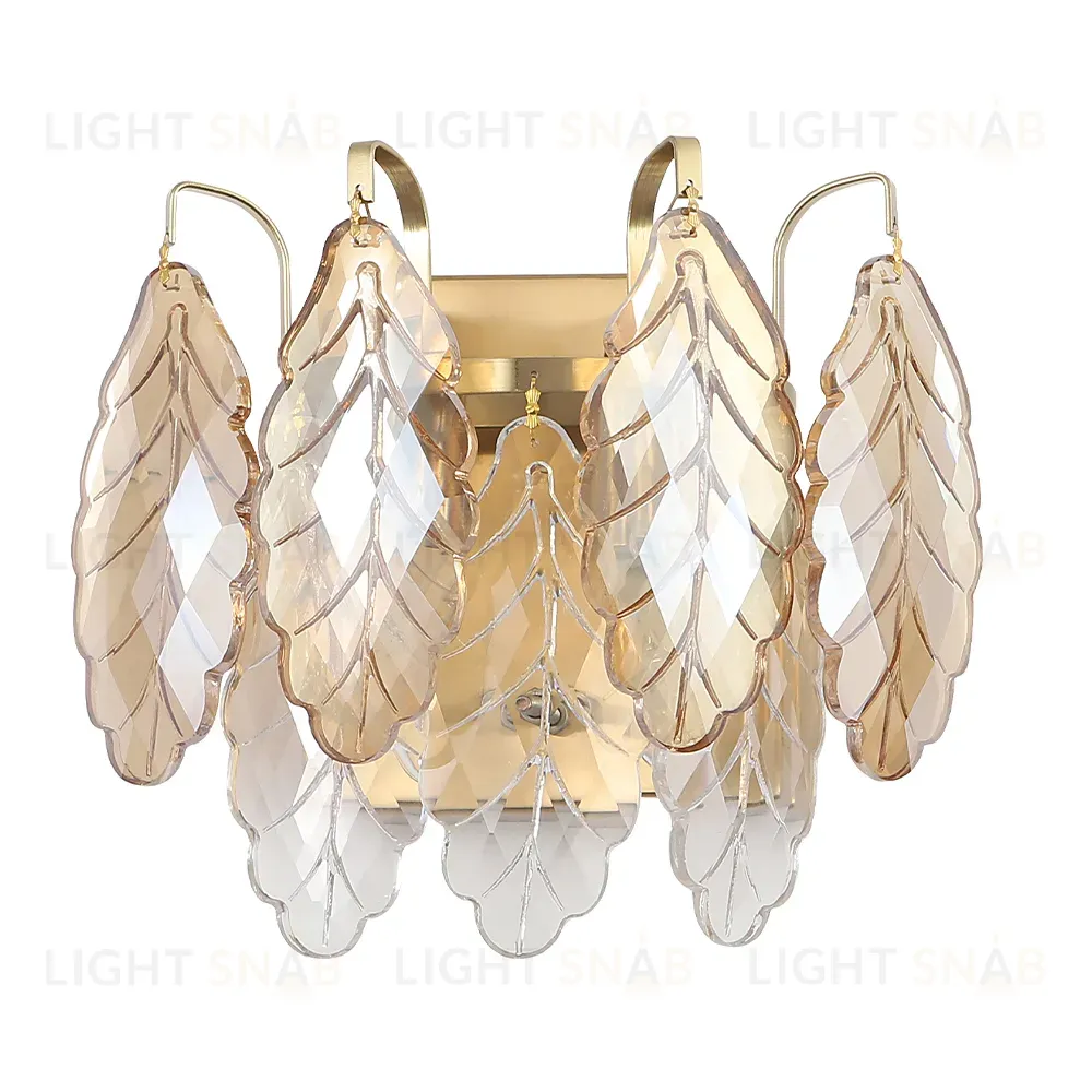 Настенный светильник Crystal Lux TREVI AP2 BRASS TREVI AP2 BRASS
