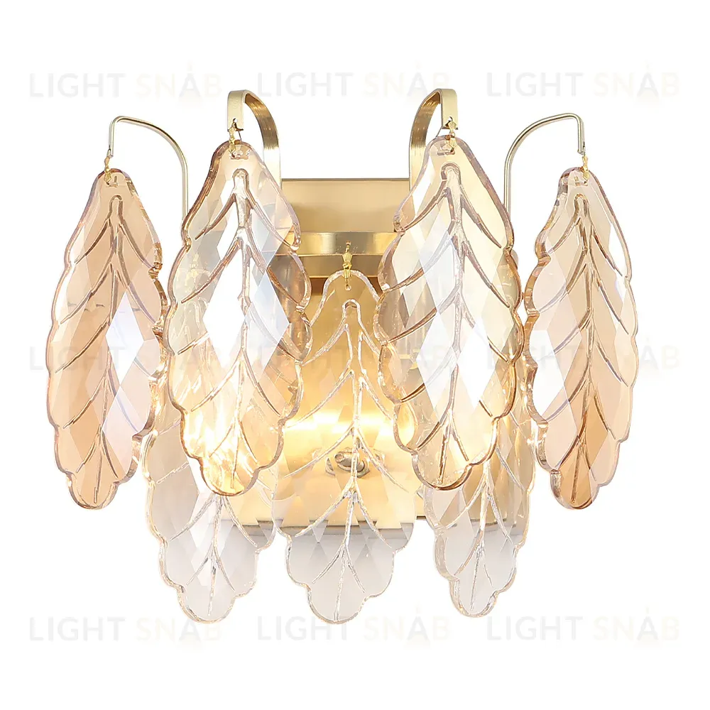Настенный светильник Crystal Lux TREVI AP2 BRASS TREVI AP2 BRASS