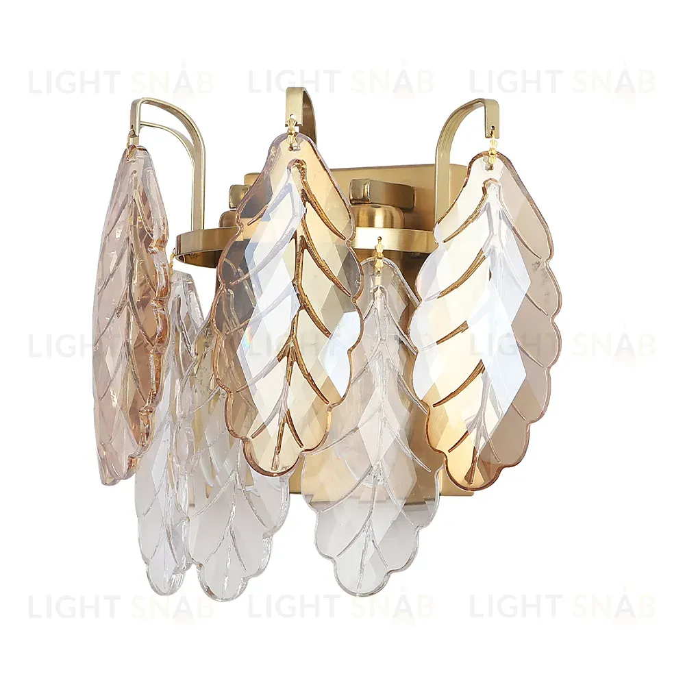 Настенный светильник Crystal Lux TREVI AP2 BRASS TREVI AP2 BRASS