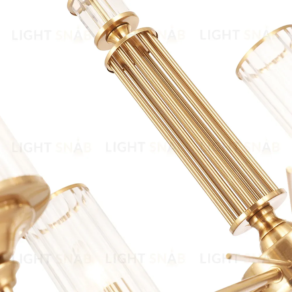 Подвесная люстра Crystal Lux GLORIA SP6 BRASS GLORIA SP6 BRASS