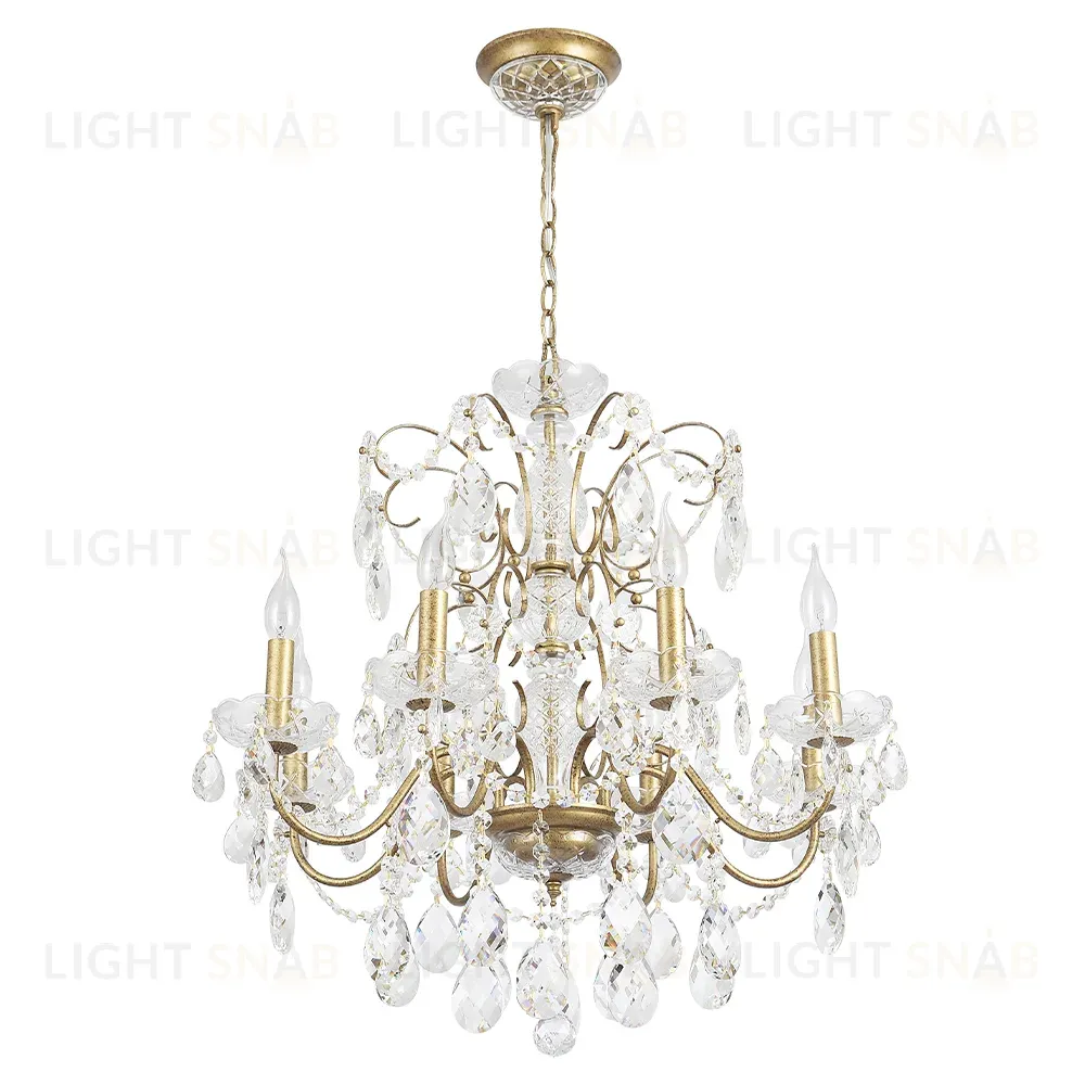 Подвесная люстра Crystal Lux ODELIS SP8 GOLD ODELIS SP8 GOLD