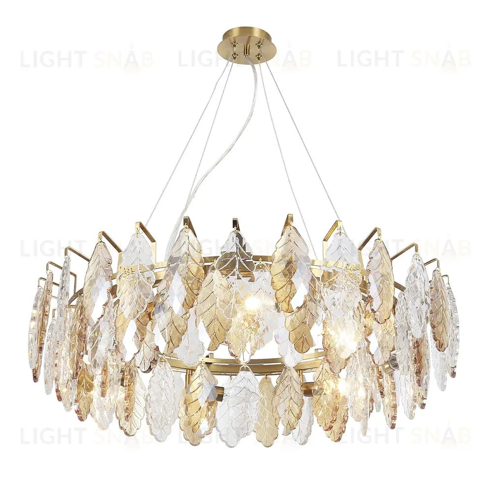 Подвесная люстра Crystal Lux TREVI SP8 BRASS TREVI SP8 BRASS
