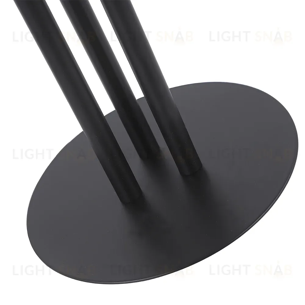 Настольная лампа Crystal Lux BOSQUE LG3 BLACK/TRANSPARENT BOSQUE LG3 BLACK/TRANSPARENT