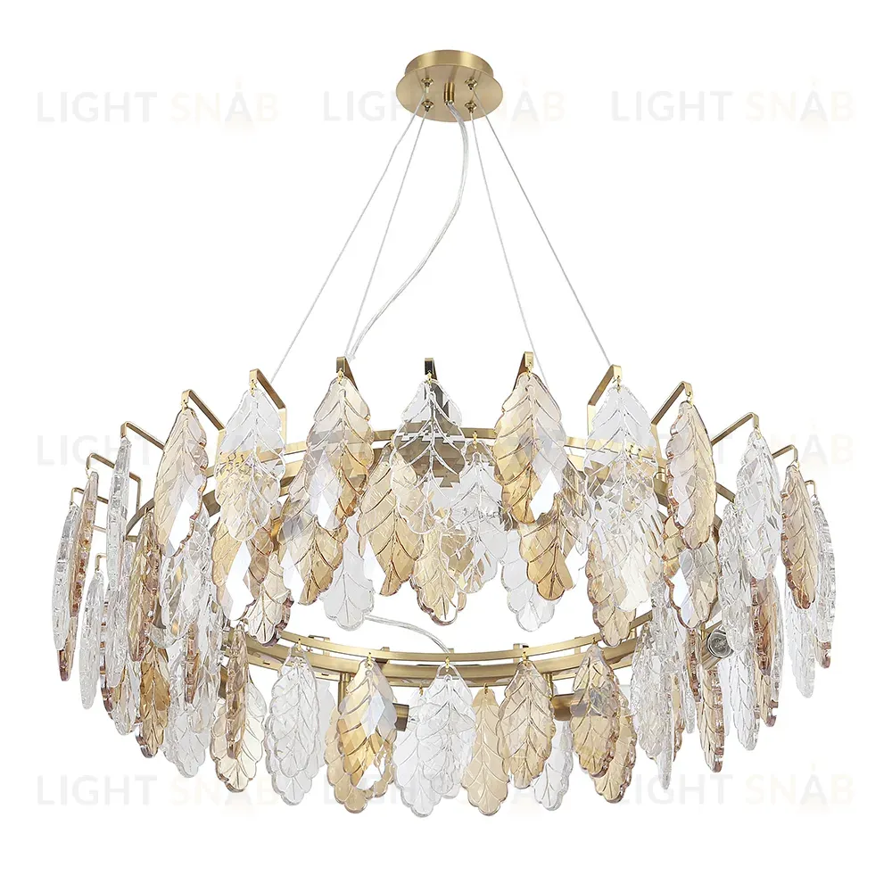 Подвесная люстра Crystal Lux TREVI SP8 BRASS TREVI SP8 BRASS