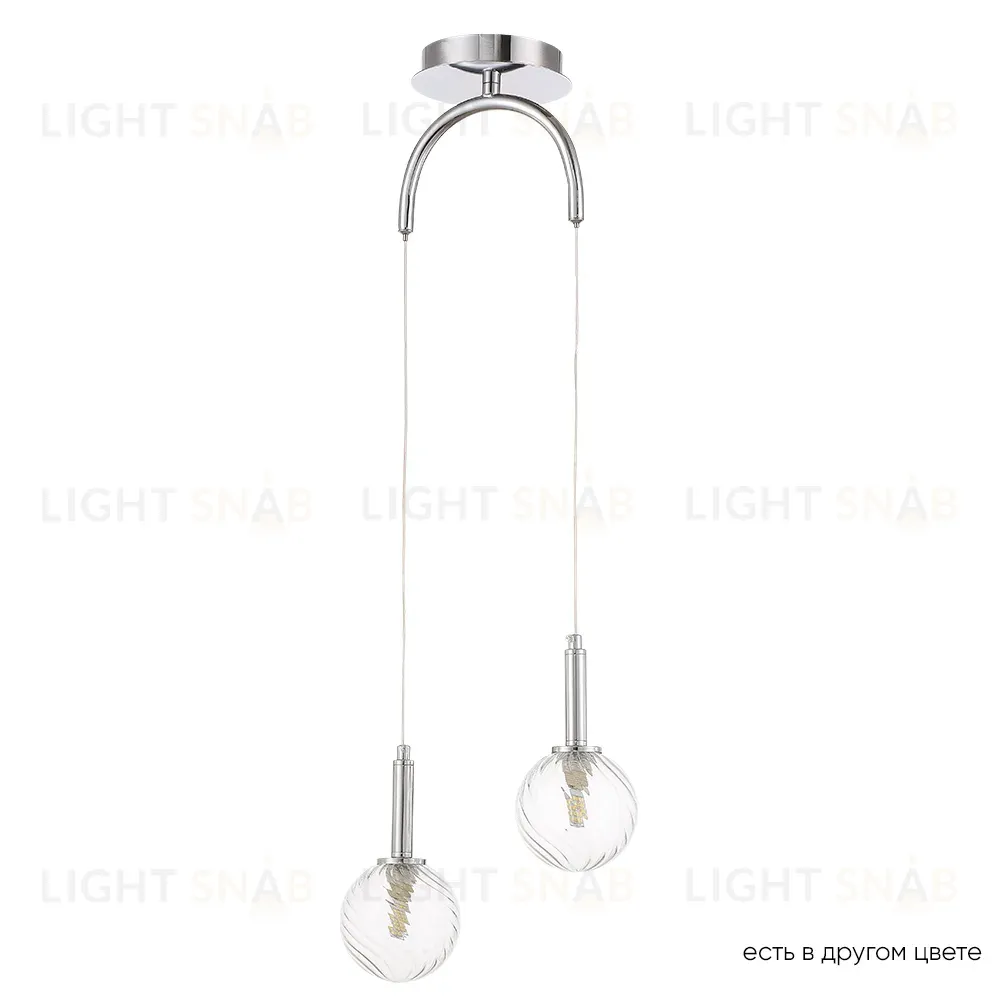 Подвесной светильник Crystal Lux LUXURY SP2 CHROME LUXURY SP2 CHROME