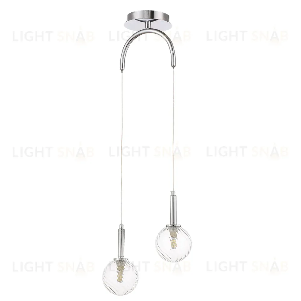 Подвесной светильник Crystal Lux LUXURY SP2 CHROME LUXURY SP2 CHROME