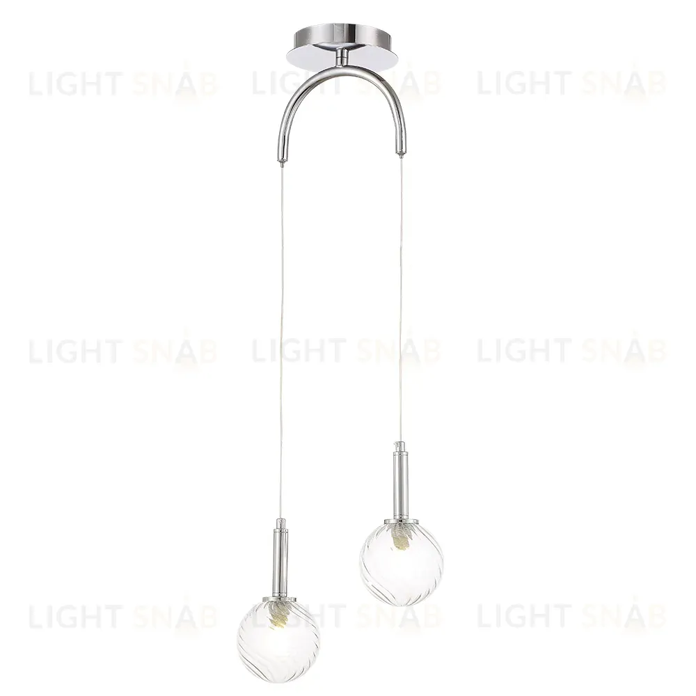 Подвесной светильник Crystal Lux LUXURY SP2 CHROME LUXURY SP2 CHROME