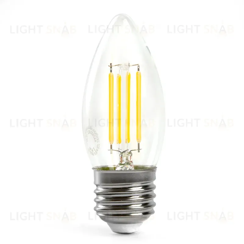 Лампа светодиодная Feron LB-66 Свеча E27 7W 4000K 38271 38271
