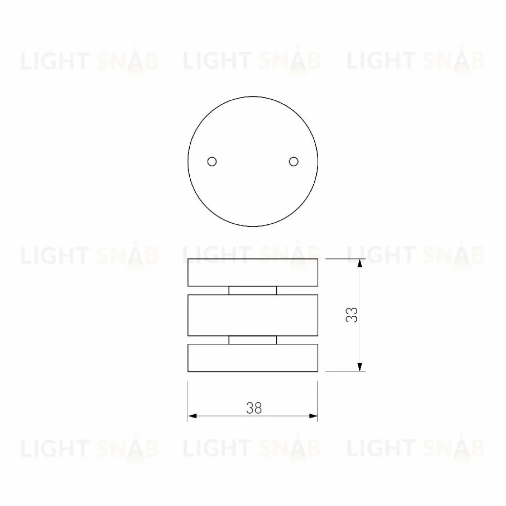Коннектор круглый шарнирный для шинопровода Elektrostandard Slim Magnetic 4690389198694 a063966 4690389198694