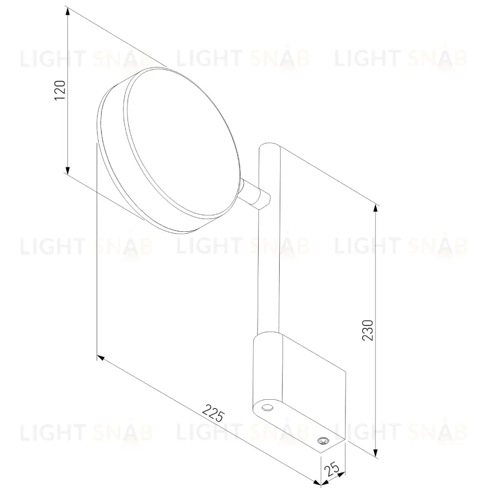 Бра Elektrostandard Tobi 4690389199943 a064593 4690389199943
