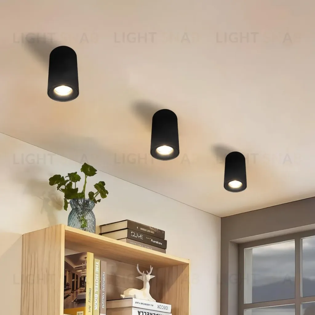 Накладной светильник Loft IT Tictac 10220 Black 3000K 10220 Black 3000K