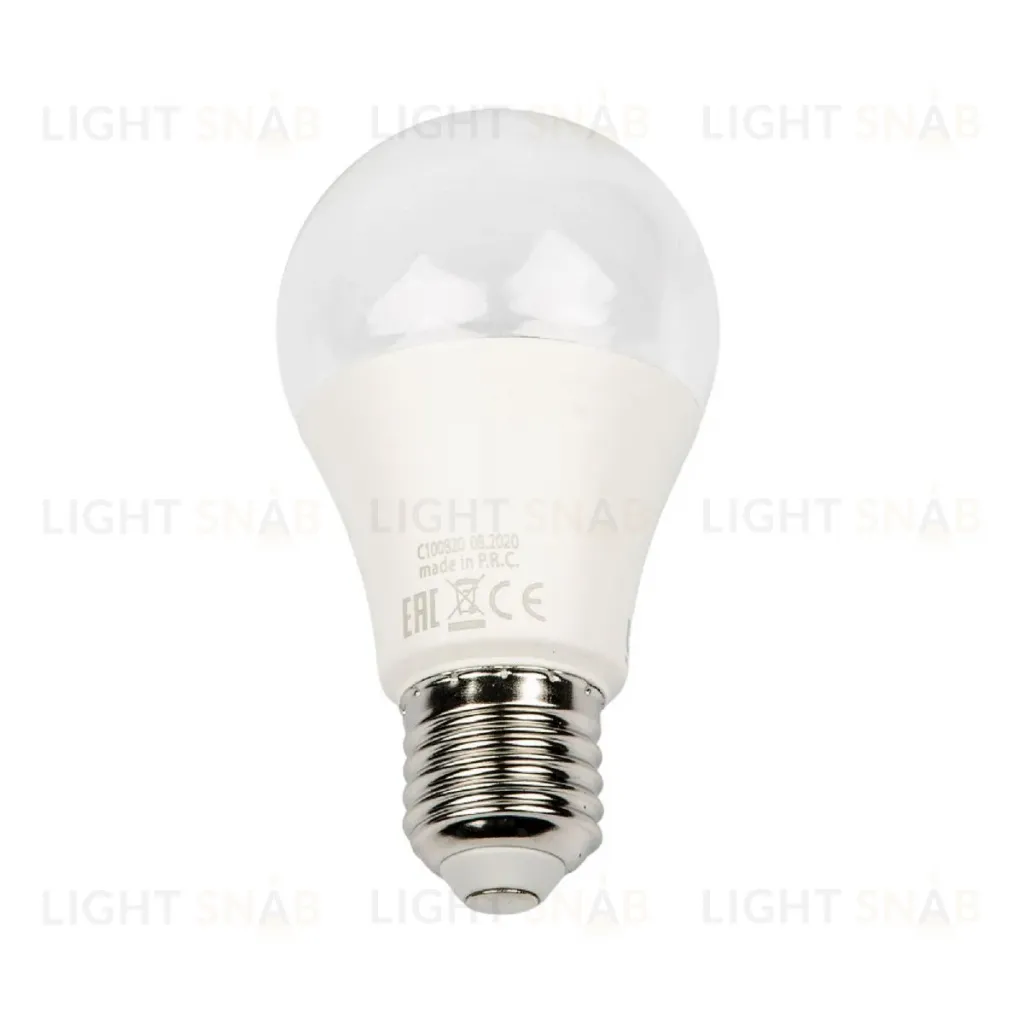 Лампа светодиодная для растений (09645) Uniel E27 9W прозрачная LED-A60-9W/SP/E27/CL ALM01WH LED-A60-9W/SP/E27/CL ALM01WH картон