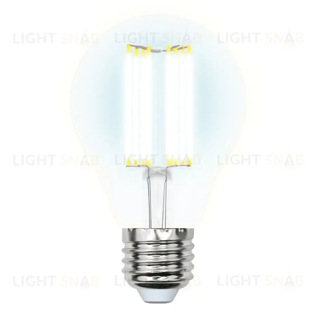 Лампа светодиодная (UL-00005898) Uniel E27 23W прозрачная LED-A70-23W/4000K/E27/CL PLS02WH LED-A70-23W/4000K/E27/CL PLS02WH картон