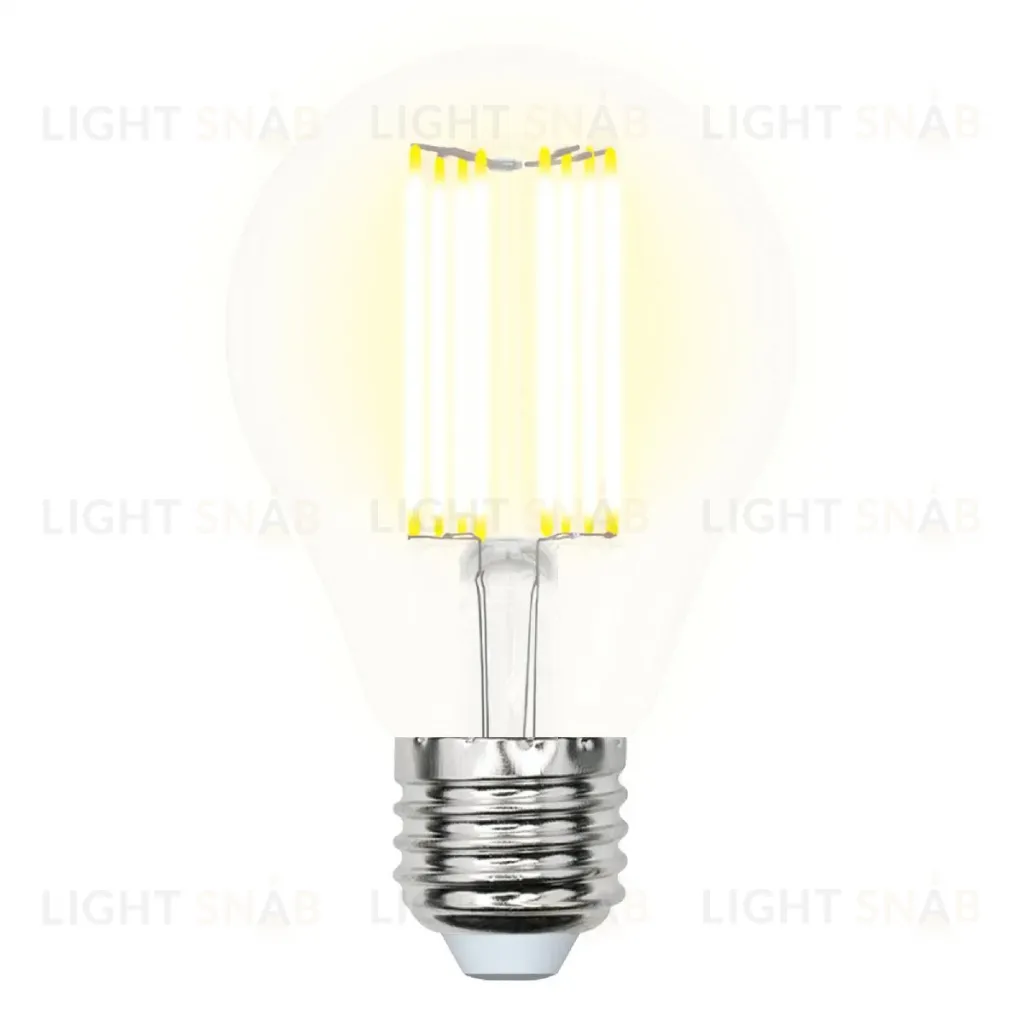 Лампа светодиодная (UL-00005897) Uniel E27 23W прозрачная LED-A70-23W/3000K/E27/CL PLS02WH LED-A70-23W/3000K/E27/CL PLS02WH картон