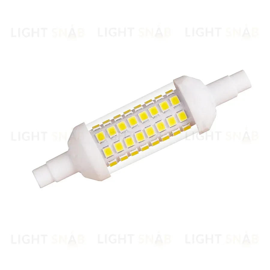 Лампа светодиодная (UL-00009187) Uniel R7s 6W LED-J78-6W/4000K/R7s/CL PLZ06WH LED-J78-6W/4000K/R7s/CL PLZ06WH картон