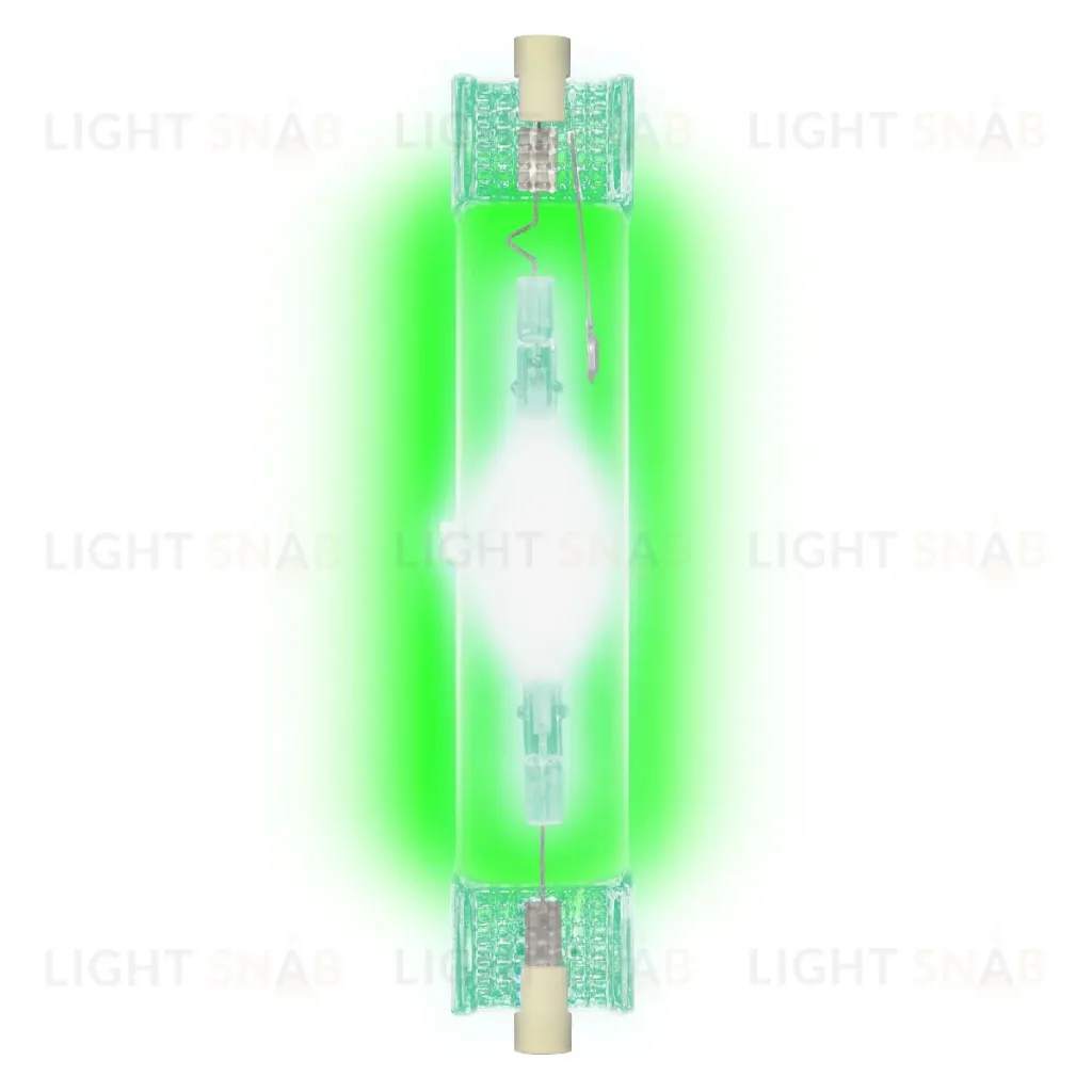 Лампа металлогалогенная линейная (03802) Uniel R7s 150W прозрачная MH-DE-150/GREEN/R7s MH-DE-150/GREEN/R7s картон