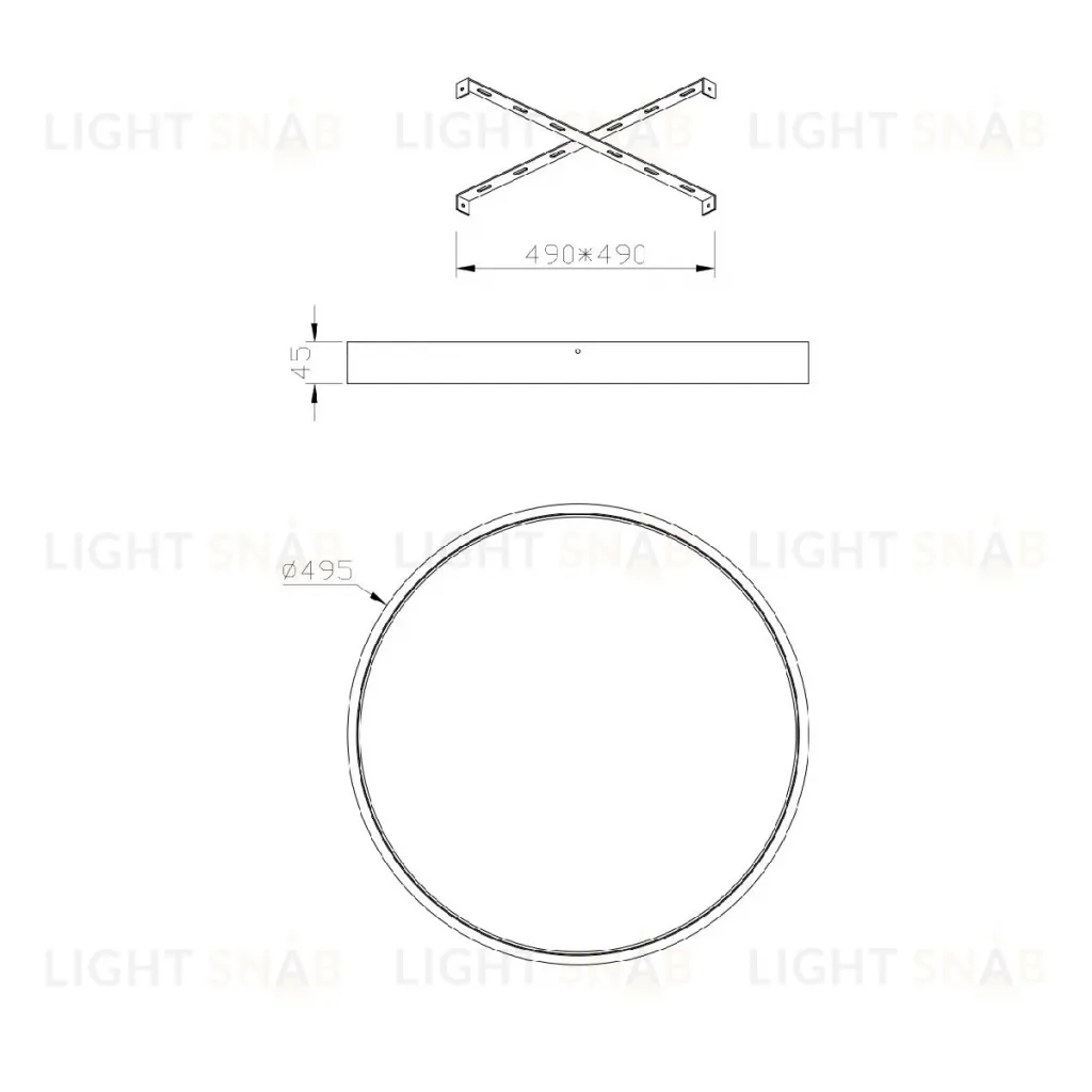 Настенно-потолочный светильник Escada Planet 10226/SG LED Mars 10226/SG LED Mars