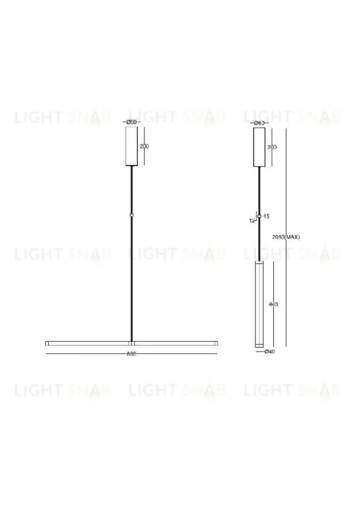 Подвесной светильник Maytoni Supersymmetry P096PL-L11BK1 P096PL-L11BK1