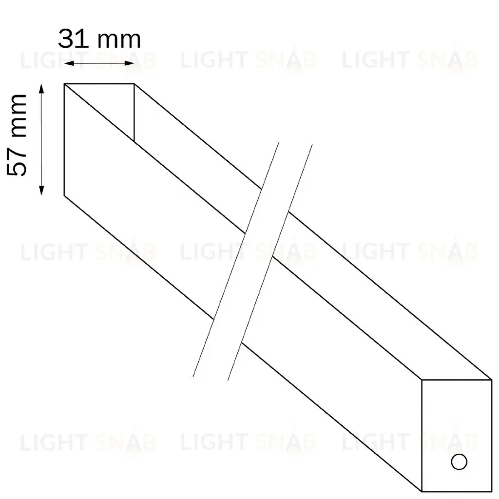 Шинопровод двухконтактный однофазный Lightstar Teta 505016 505016